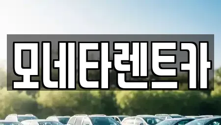 광주광역시 광산구 신촌동 렌트카 전문 모네타렌트카