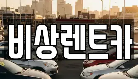 광주광역시 광산구 월계동 렌트카 전문 비상렌트카