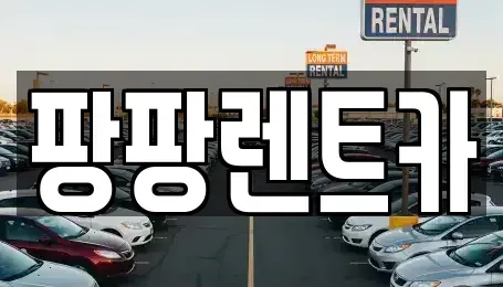 광주광역시 광산구 월계동 렌트카 전문 팡팡렌트카