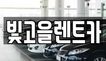 광주광역시 광산구 하남동 렌트카 전문 빛고을렌트카
