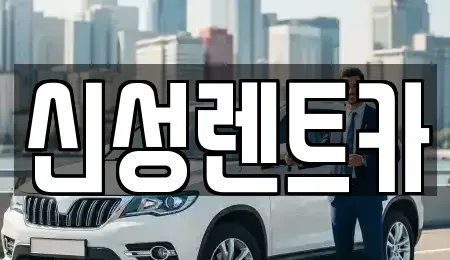 광주광역시 남구 봉선동 렌트카 전문 신성렌트카