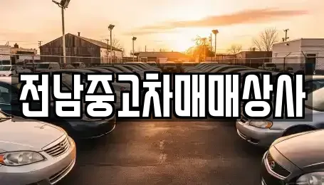 광주광역시 동구 대의동 중고차매매 전문 전남중고차매매상사