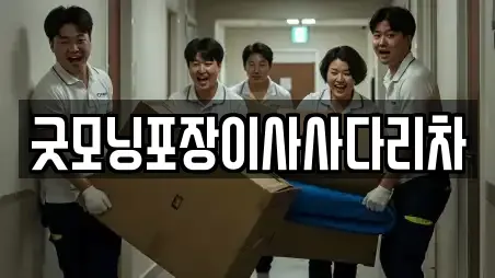 굿모닝포장이사사다리차