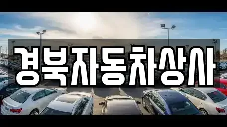 대구 군위군 부계면 중고차 전문 경북자동차상사