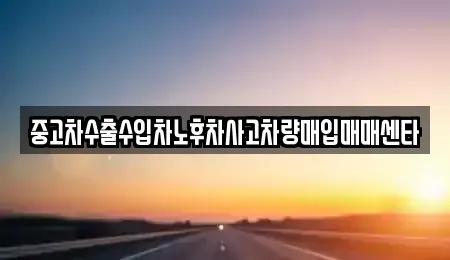 대구 달서구 본리동 중고차 전문 중고차수출수입차노후차사고차량매입매매센타