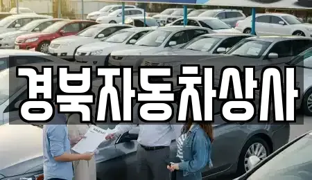대구 동구 신무동 중고차 전문 경북자동차상사
