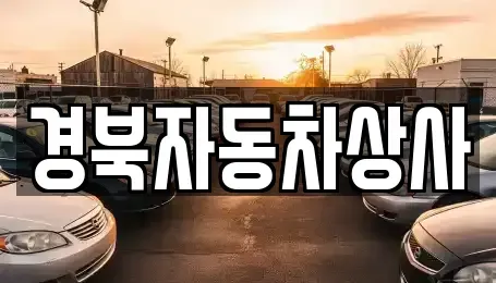 대구 북구 동천동 중고차매매 전문 경북자동차상사