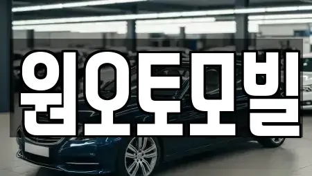 대구광역시 동구 괴전동 중고차매입 전문 원오토모빌