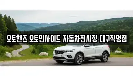 대구광역시 동구 금강동 중고차 전문 오토핸즈 오토인사이드 자동차전시장 대구직영점