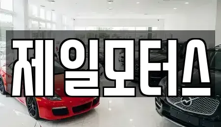 대구광역시 동구 효목동 중고차 전문 제일모터스
