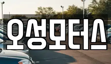 대구광역시 북구 동호동 중고차 전문 오성모터스