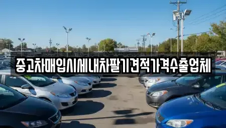 대구광역시 중구 서문로2가 중고차 전문 중고차매입시세내차팔기견적가격수출업체