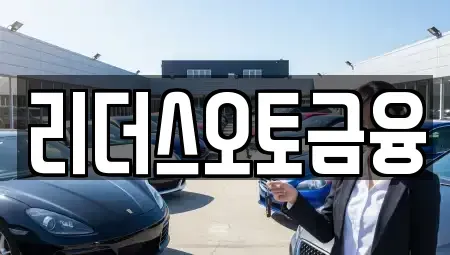 대구광역시 중구 장관동 렌트카 전문 리더스오토금융