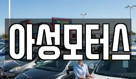 대전 대덕구 신대동 중고차 전문 아성모터스