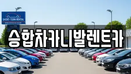 대전 유성구 원촌동 렌트카 전문 승합차카니발렌트카