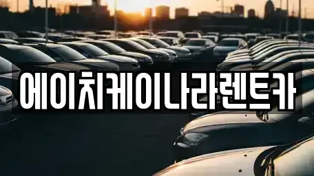 대전 유성구 원촌동 렌트카 전문 에이치케이나라렌트카