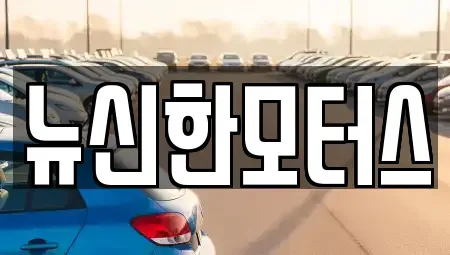 대전광역시 대덕구 대화동 중고차 전문 뉴신한모터스