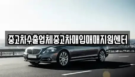 대전광역시 동구 대동 중고차매입 전문 중고차수출업체중고차매입매매지원센터