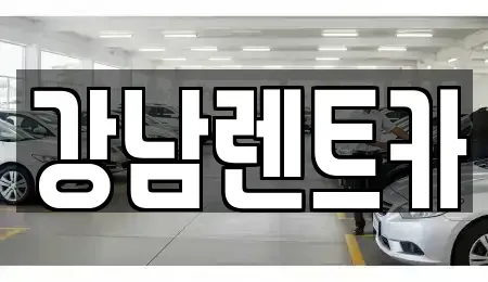 대전광역시 동구 신촌동 렌트카 전문 강남렌트카