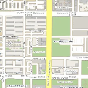 대전광역시 서구 월평동 렌트카 나라렌트카 위치