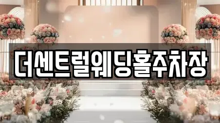 더센트럴웨딩홀주차장