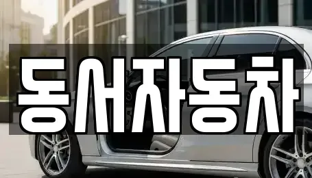 부산 금정구 노포동 중고차 전문 동서자동차