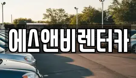 부산 남구 단기렌트카 전문 에스앤비렌터카