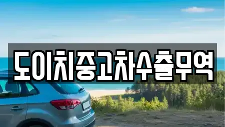 부산 영도구 신선동3가 중고차매매 전문 도이치중고차수출무역