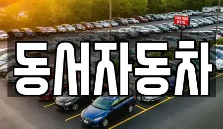 부산 중구 남포동3가 중고차 전문 동서자동차