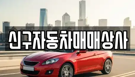 부산 해운대구 좌동 중고차 전문 신구자동차매매상사