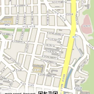 부산광역시 금정구 청룡동 렌트카 행복렌트카및유료민영주차장 위치