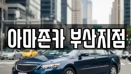 부산광역시 부산진구 장기렌트카 전문 아마존카 부산지점