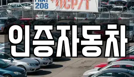 서울 동대문구 신설동 중고차 전문 인증자동차