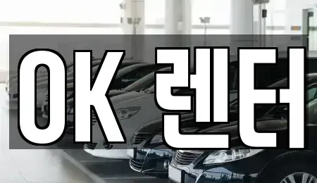 서울 성북구 안암동2가 렌트카 전문 OK 렌터