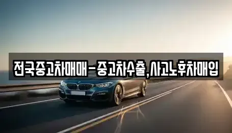 서울 용산구 신창동 중고차매매 전문 전국중고차매매-중고차수출,사고노후차매입