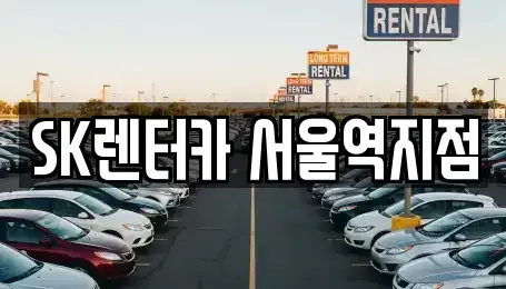 서울 중구 남대문로5가 장기렌트카 전문 SK렌터카 서울역지점