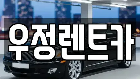서울특별시 강동구 단기렌트카 전문 우정렌트카