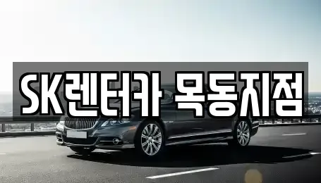 서울특별시 구로구 신도림동 장기렌트카 전문 SK렌터카 목동지점