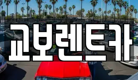 서울특별시 마포구 하중동 렌트카 전문 교보렌트카