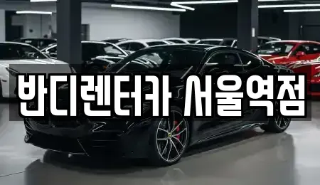 서울특별시 서대문구 현저동 렌트카 전문 반디렌터카 서울역점