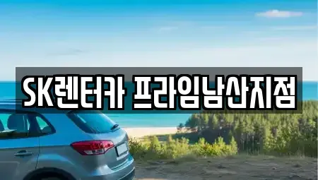 서울특별시 성동구 금호동3가 렌트카 전문 SK렌터카 프라임남산지점