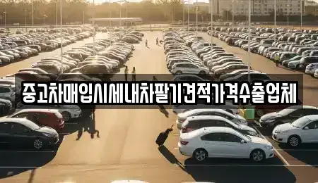 서울특별시 성북구 돈암동 중고차매입 전문 중고차매입시세내차팔기견적가격수출업체