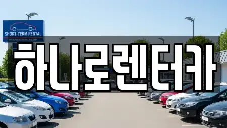 서울특별시 송파구 삼전동 렌트카 전문 하나로렌터카
