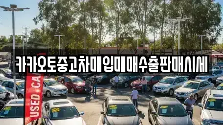 서울특별시 용산구 청암동 중고차매입 전문 카카오토중고차매입매매수출판매시세