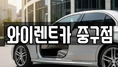 서울특별시 종로구 효제동 렌트카 전문 와이렌트카 중구점