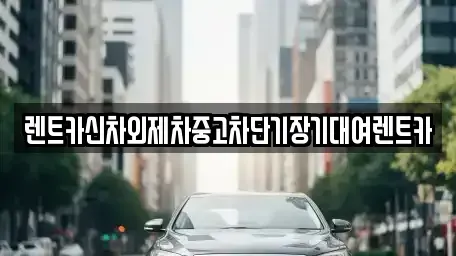 서울특별시 종로구 효제동 장기렌트카,중고차,렌트카,단기렌트카,중고차매입,중고차매매