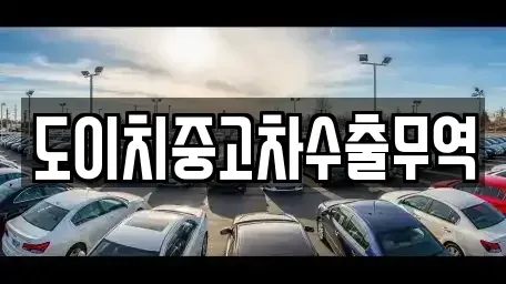 서울특별시 종로구 효제동 중고차 전문 도이치중고차수출무역