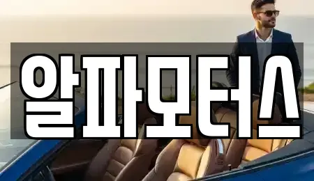 세종특별자치시 나성동 중고차 전문 알파모터스