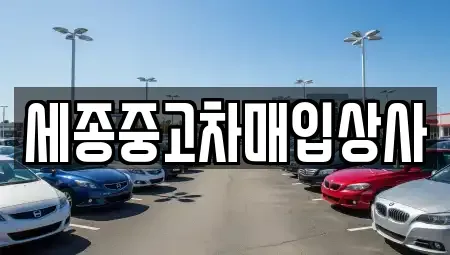 세종특별자치시 다정동 중고차 전문 세종중고차매입상사