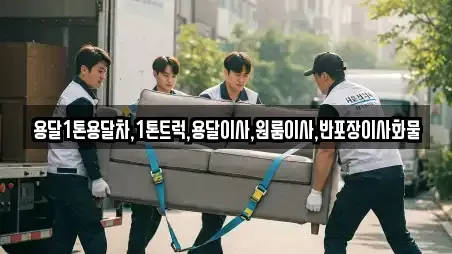 용달1톤용달차,1톤트럭,용달이사,원룸이사,반포장이사화물